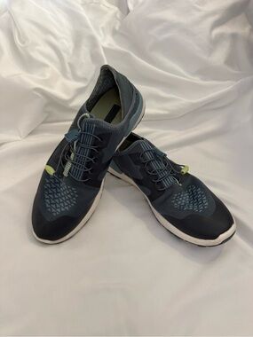 Like New OluKai Miki Trainer in Iron / Mineral Blue